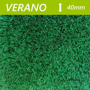Imagen del césped artificial modelo Verano de Elefeme vendido e instalado en Madrid.